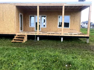 Haus nach Projekt „Mistika - E2.8“, Gebiet Moskau: Fertiges Haus