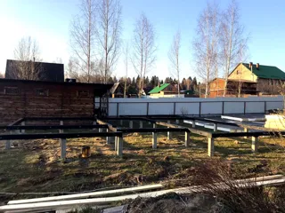 Haus nach individuellem Projekt, Dorf Vnukovo: Fundament und Grundrahmen