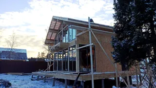 Haus 142 m², individuelles Projekt, Siedlung „Fontainebleau“: Fenster und Türen
