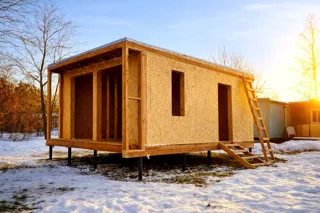 Haus nach Projekt „N4O-36“, Region Kaluga: Fertiges Haus