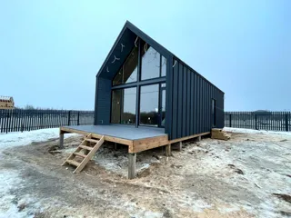 “Barnhouse Otrazhenie” projesine göre ev, Yaroslavl bölgesi: tamamlanmış ev