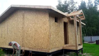 Haus nach individuellem Entwurf, Gartengemeinschaft SNT „Sarja“: Wandmontage
