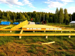 168,61 m² house built to a custom design, Yaroslavl Region: SIP panel floor at level 0