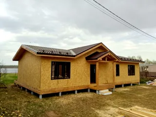 Haus nach Projekt „Arizona mini“, Gebiet Kostroma: Dach