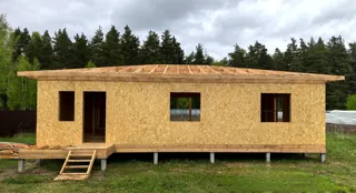 Haus nach Projekt „Randevu - E2.8“, Gebiet Moskau: Fertiges Haus