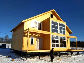 Haus nach individuellem Projekt, Dorf Ivanovskoe