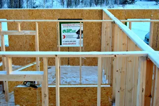 Haus nach individuellem Projekt, Kineshma: Trennwände