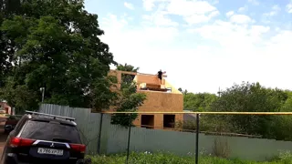 Özel projeli ev, Ivanovo: duvar montajı