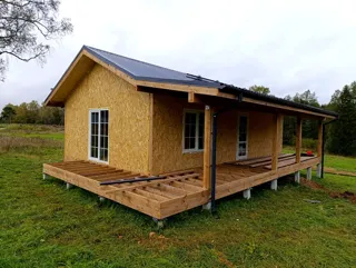 House built to a custom design, Ivanovo Region