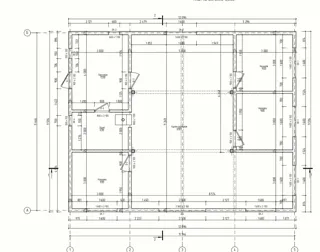 Özel projeye göre 107 m² ev, Verkhnee Chuevo köyü: proje planı