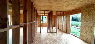 Haus nach individuellem Projekt, Gebiet Iwanowo: Trennwände