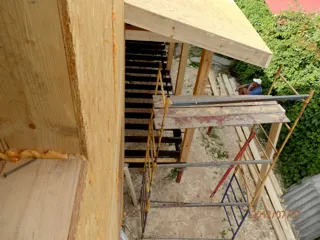 Haus nach individuellem Entwurf, Gebiet Moskau: Wandmontage