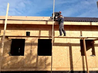 Custom-design house, Arkhangelsk Region: roofing