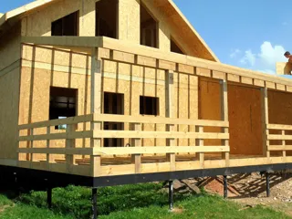 Haus nach individuellem Entwurf, Dorf Belkovo: Wandmontage