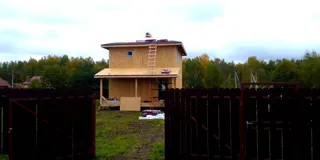 Haus 115 m² nach individuellem Projekt, Dorf Golovino: Dach