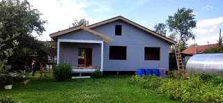 Haus 112,5 m² nach individuellem Projekt, Ivanovo: Fertiges Haus