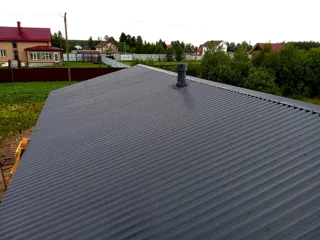 Haus nach Projekt „Barnhouse 84.2“, Dorf Ivantsevo: Dach