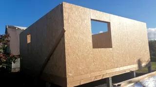 Haus 42,5 m² nach Projekt „Bulat“, Rybinsk: Wände
