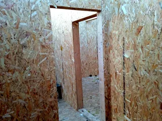Haus 72 m² nach individuellem Projekt, Pushchino: Wandmontage