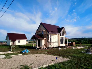Haus nach Projekt „Garmonija 122.89“, Dorf Shirino: Fertiges Haus