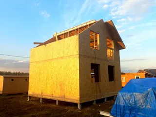 Haus nach Projekt „Awdeewo“, Dorf Pokrov: Obergeschoss und Dachgeschoss