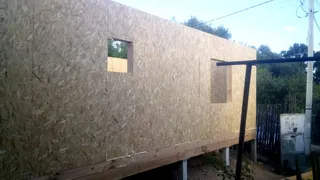 “Zareçe” projesine göre 104 m² yazlık ev, Ivanovo: duvar montajı