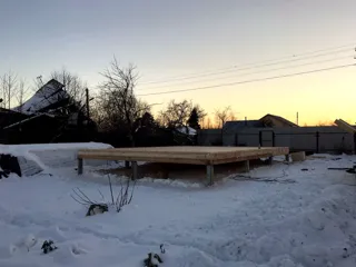 House based on the “Slavyanskiy Skit” design, Kadnikovo village: foundation and sill strapping