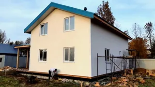 Özel projeli ev, Tutaev: tamamlanmış yapı