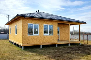Haus nach individuellem Entwurf, Dorf Zavrazhe: Dach