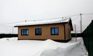 Haus nach Projekt „Dobrynja“, Kostroma: Fertiges Haus