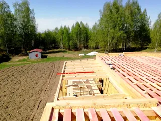 Haus nach Projekt „Mistika - E2.8“, Dorf Novoe: Dach