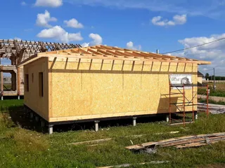 Haus nach individuellem Entwurf, Kostroma: fertiges Gebäude