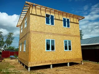 Haus 114,6 m² nach Projekt „Musa“, Kostroma: Fertiges Haus