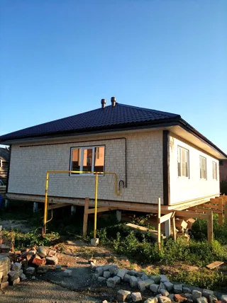 Haus nach Projekt „Lasur“, Kokhma: Fertiges Haus