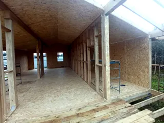 Haus nach individuellem Projekt, Dorf Konokhovo: Trennwände