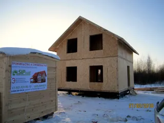 House based on the “Avdeevo” design, Molodtsovo settlement: second floor and attic