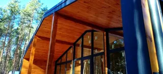 Haus nach individuellem Entwurf, Region Wologda: fertiges Gebäude
