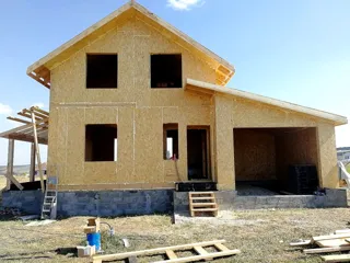 Garage, “Solo + garage” design, Belgorod Region: second floor and attic floor