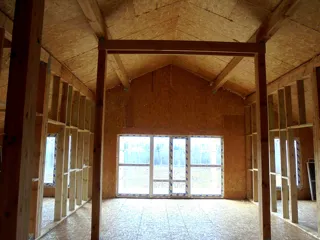 Haus nach Projekt „Barskoe pomeste“, Gebiet Kostroma: Innenwände