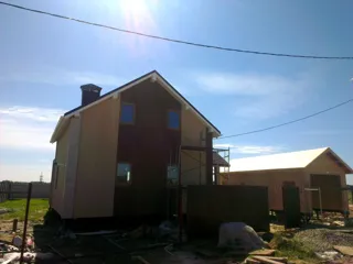 Haus nach Projekt „Arsamas“, Dorf Belyanitsy: Fertiges Haus