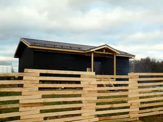 Haus nach Projekt „Korsika“, Gebiet Iwanowo: Fertiges Haus