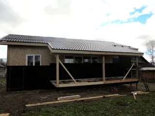 Haus nach Projekt „Korsika“, Gebiet Iwanowo: Fertiges Haus