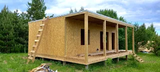 Özel projeye göre 62 m² ev, Senkino köyü: tamamlanmış ev