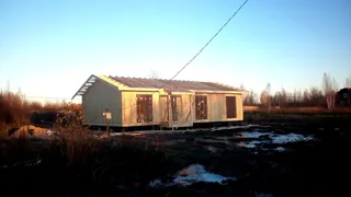 “Teksas” projesine göre ev, Kostroma bölgesi: tamamlanmış ev