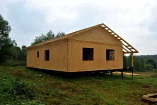 House based on the “Magnoliya” design, Vladimir Region: completed house
