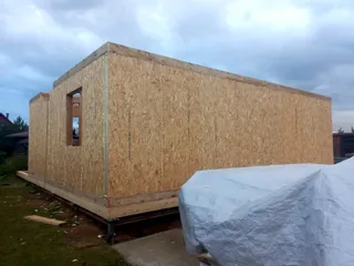Haus 188 m² nach individuellem Projekt, Dorf Ivanovskoe: Wandmontage