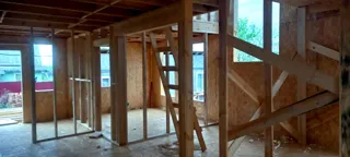 Haus 193 m² nach individuellem Projekt, Dorf Yaskino: Trennwände