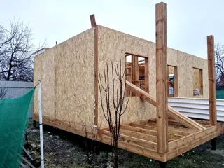 “Stil 44.2.8” projesine göre ev, Nijniy Novgorod bölgesi: duvar montajı