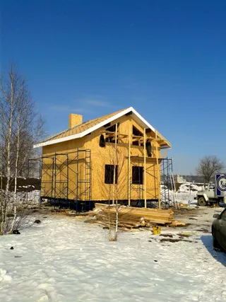 Haus nach Projekt „Metschta pl.4“, Gebiet Nischni Nowgorod: Obergeschoss und Dachgeschoss