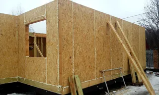 Haus nach Projekt „Usadba“, Lobnya: Wandmontage